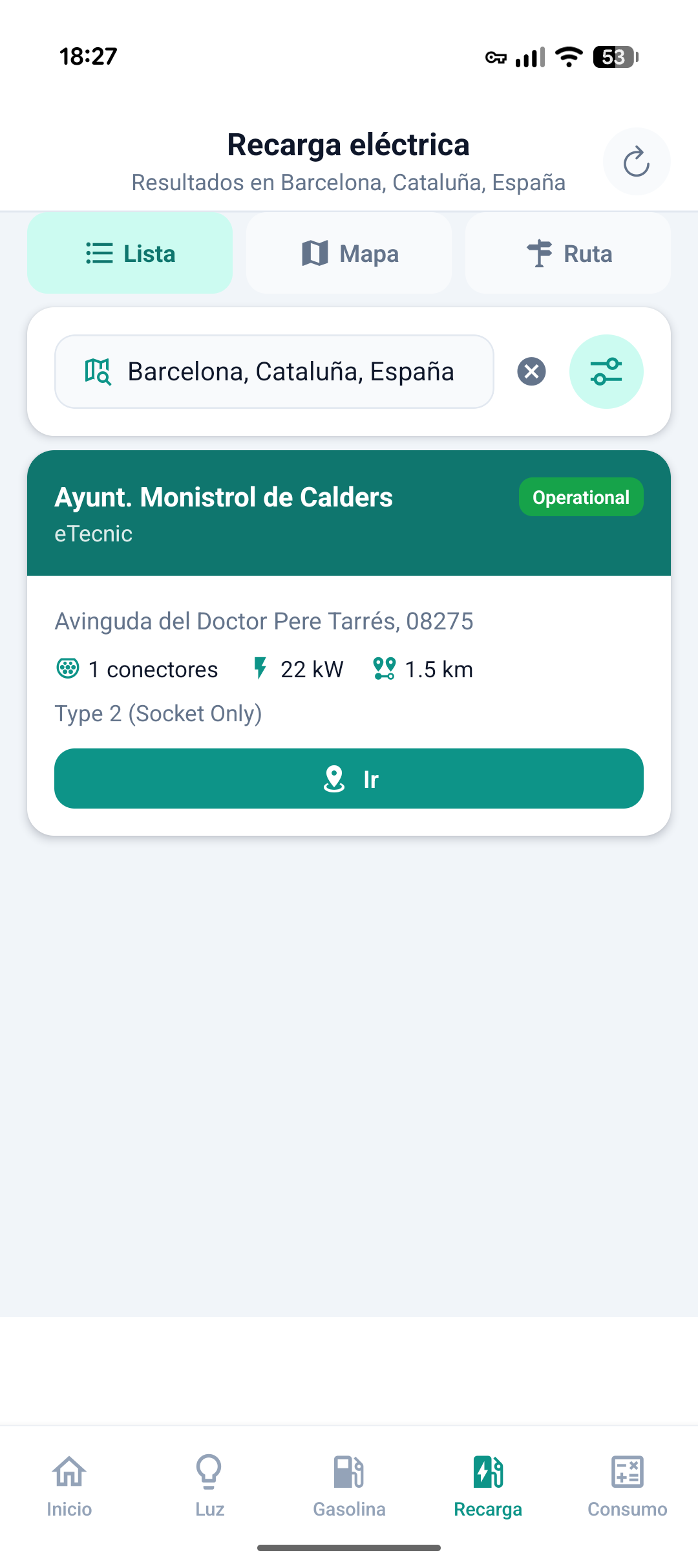 Precio de la luz y gasolina 7