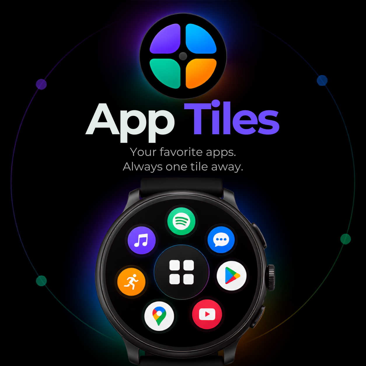 App Tiles for Wear OS 2