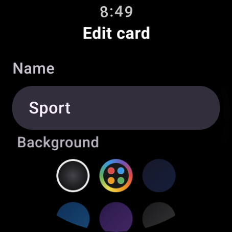 App Tiles for Wear OS 8