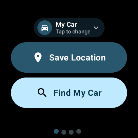 Find My Car Wear OS 1