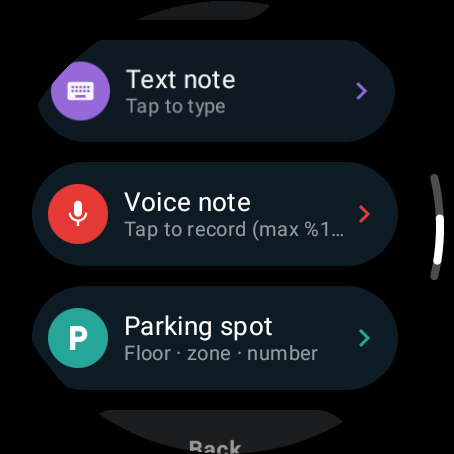 Find My Car Wear OS 7