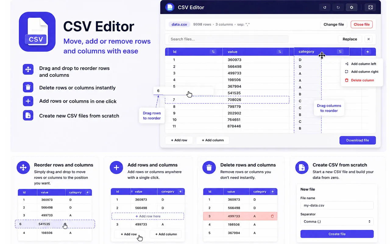CSV Editor 2